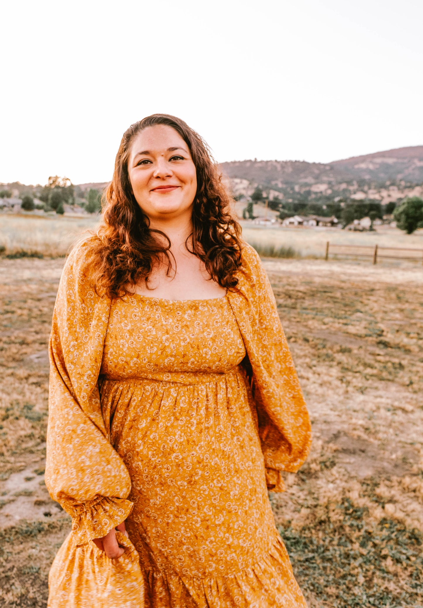 Olana Mustard Dress