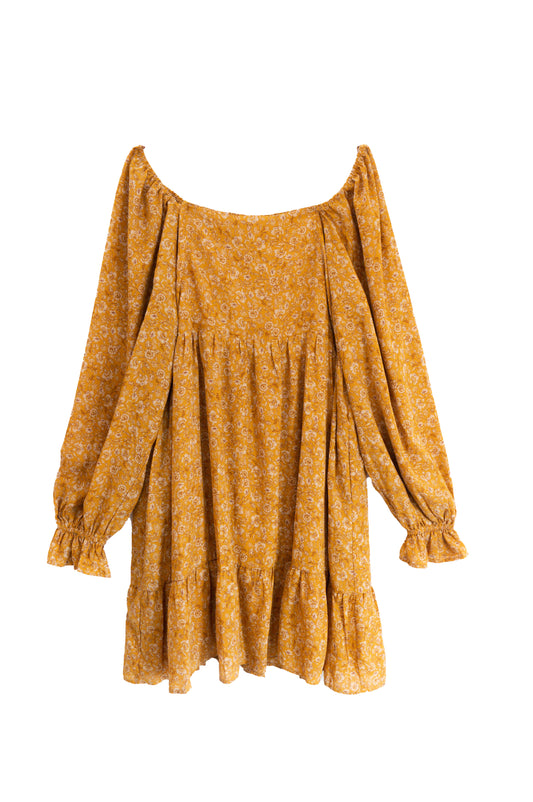 Olana Mustard Dress